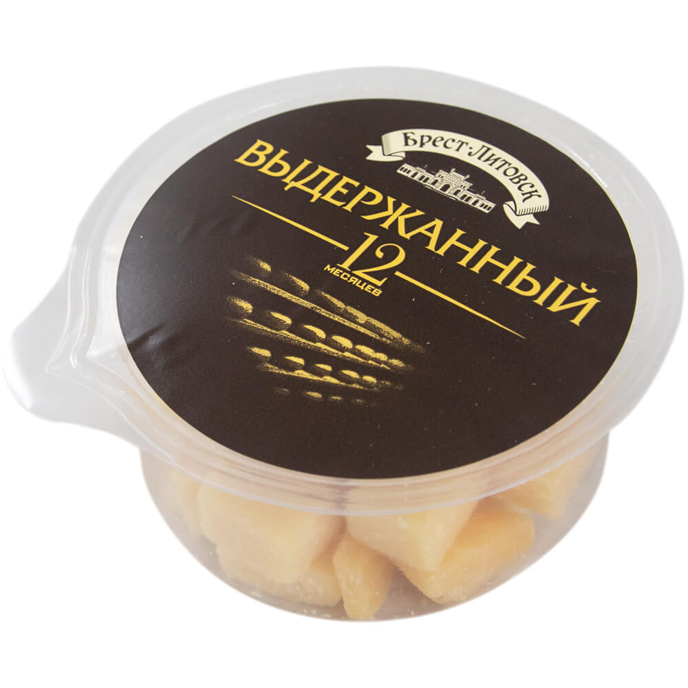 Фото: Сыр твердый "Брест-Литовск экстра" колотый 45%, 150г