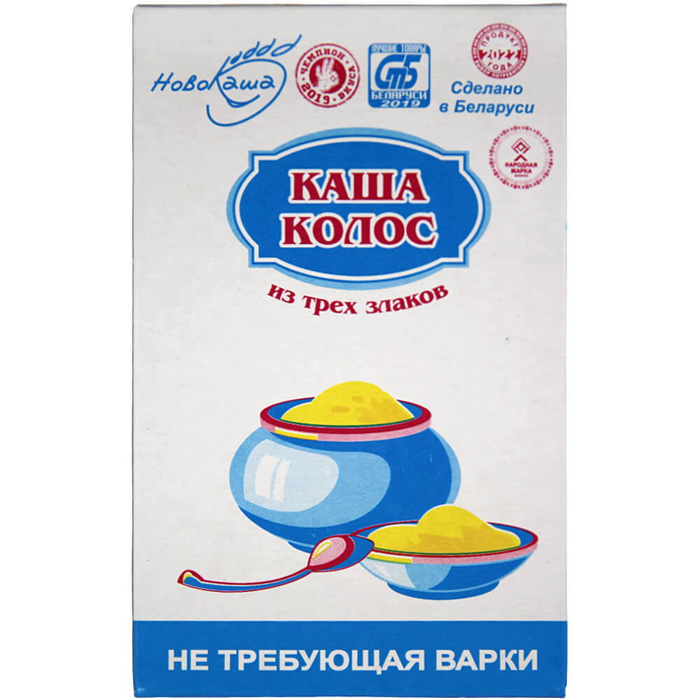 Фото: Каша "Колос" не требующая варки, 400г