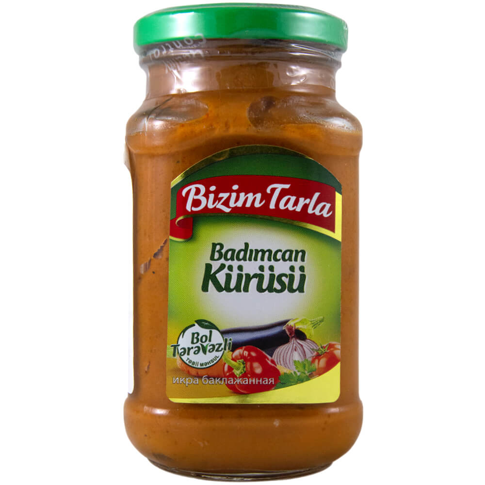Фото: Икра баклажанная "Bizim tarla", 320г