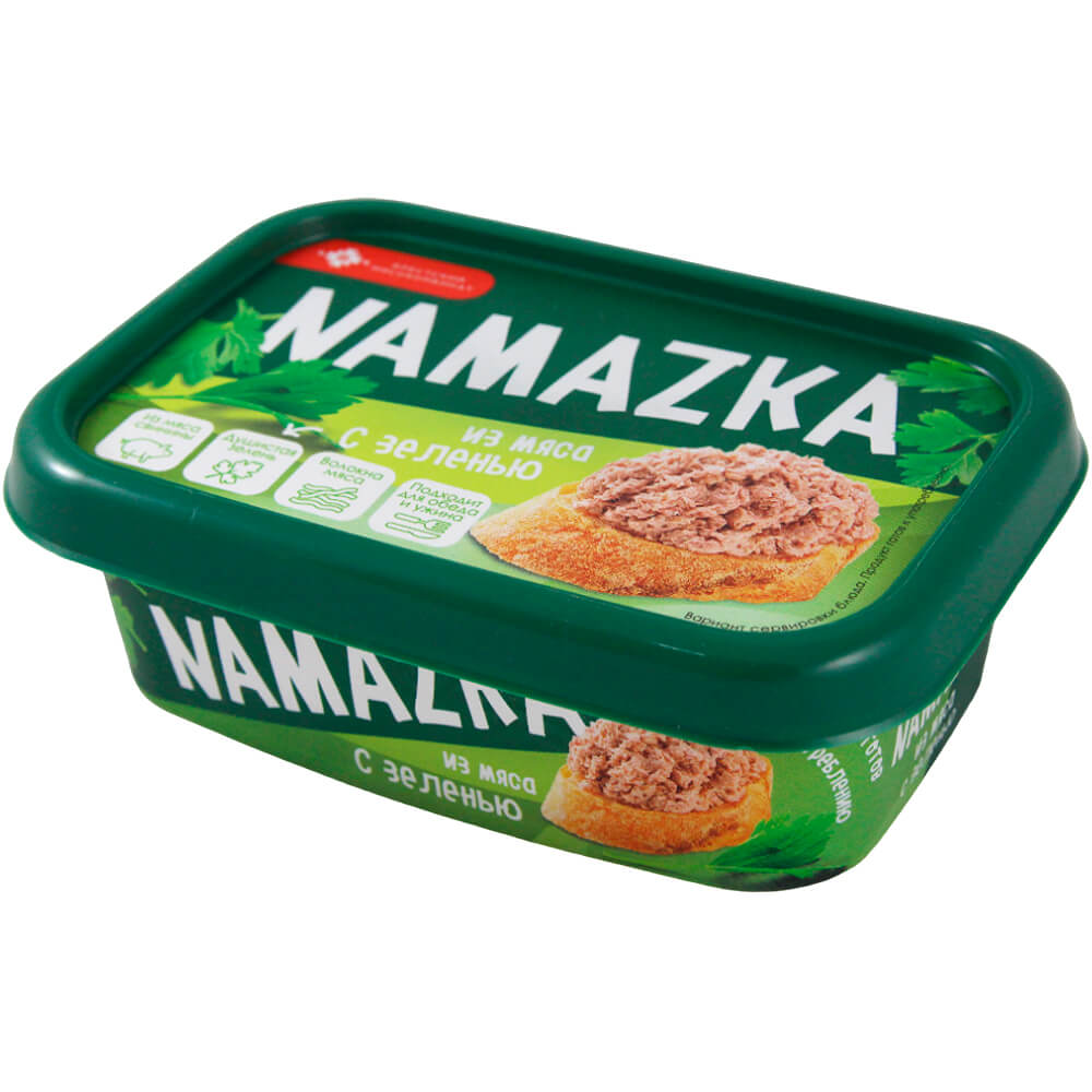 Фото: Намазка с зеленью изделие колбасное, 150г