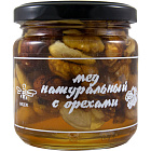 Мед натуральный с орехами ассорти, 240г
