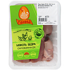 Мясо птицы. Мякоть бедра цыпленка бройлера "Ганна" охлажденная, кг