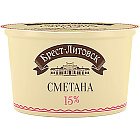 Сметана "Брест-Литовск" 15%, 180г