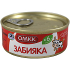 Консервы мясные "Забияка" из говядины для питания детей, 100г