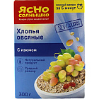 Хлопья "Ясно солнышко" овсяные с изюмом, 300г