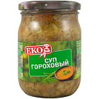 Первые овощные блюда. Суп гороховый "ЕКО", 520г