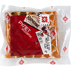 Продукт из мяса птицы "Рулет ассорти" копчено-вареный порция, кг