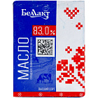 Масло "Беллакт" сладкосливочное несоленое 83%, 180г