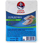 Филе-кусочки сельди "Селедочка на перекус" с укропом в масле, 150г