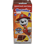 Коктейль молочный шоколадный "Растишка" со вкусом банана 2%, 210г