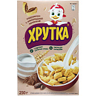 Хрустящие мультизлаковые подушечки "Хрутка" с шоколадной начинкой, 250г