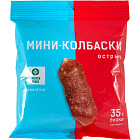 Колбаски "Мини-колбаски острые" сорта экстра из мяса птицы салями, 60г