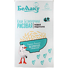 Каша сухая безмолочная "Беллакт" рисовая на зерновой основе с пребиотиком, 200г