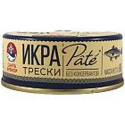 Икра трески "Pate" деликатесная, 90г